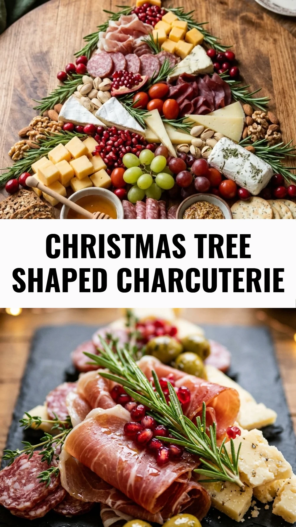 Christmas Tree Shaped Charcuterie