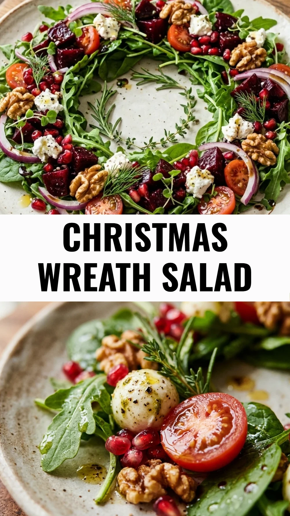 Christmas Wreath Salad