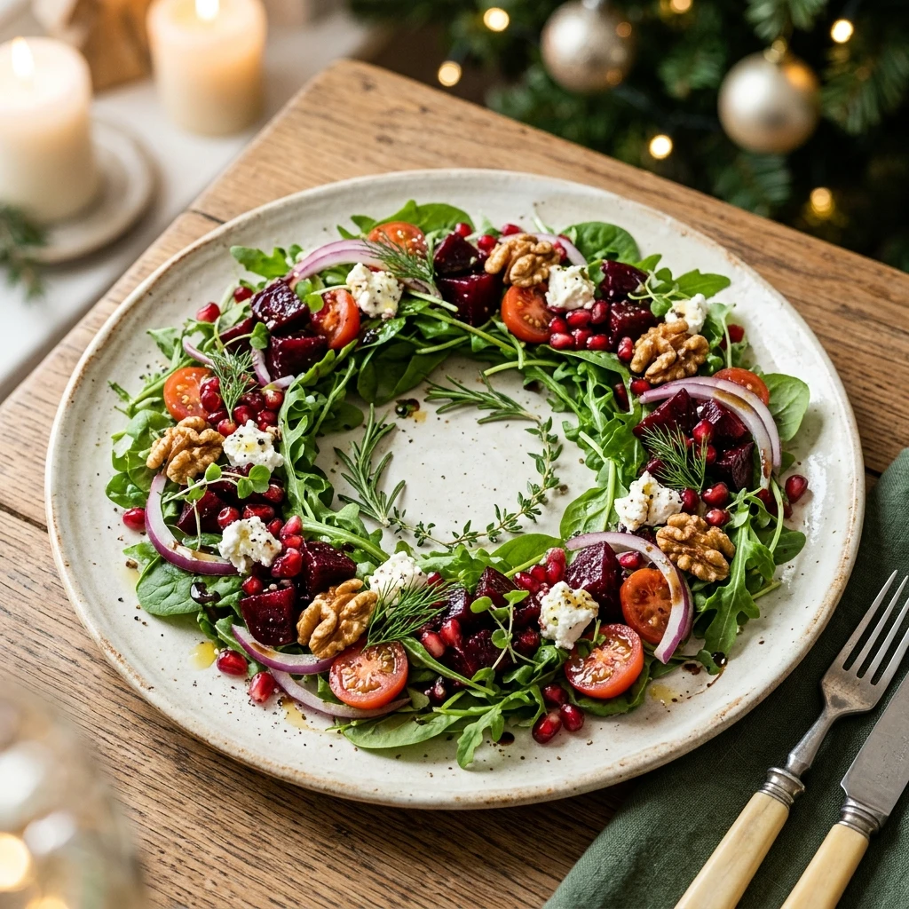 Christmas Wreath Salad