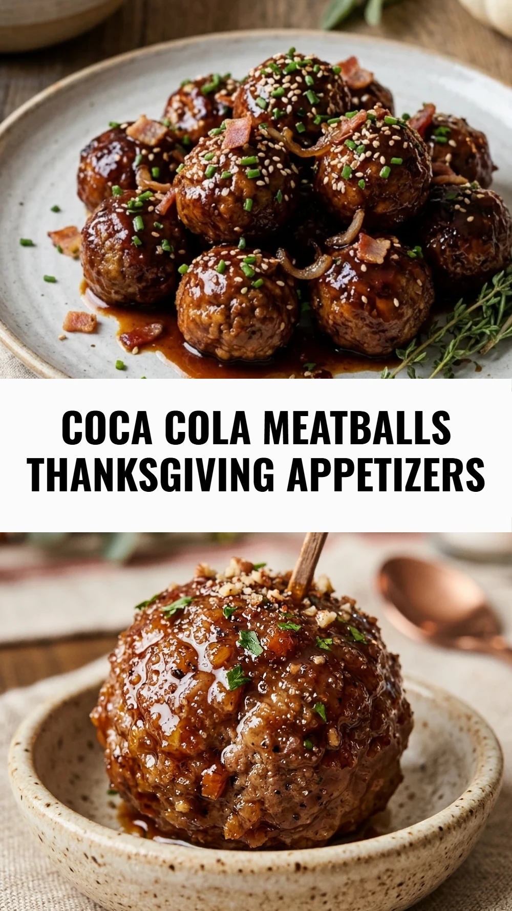 Coca Cola Meatballs Thanksgiving Appetizers