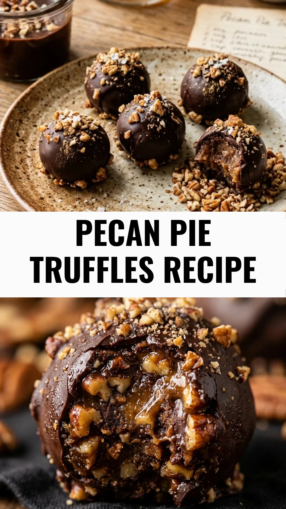 Pecan Pie Truffles Recipe