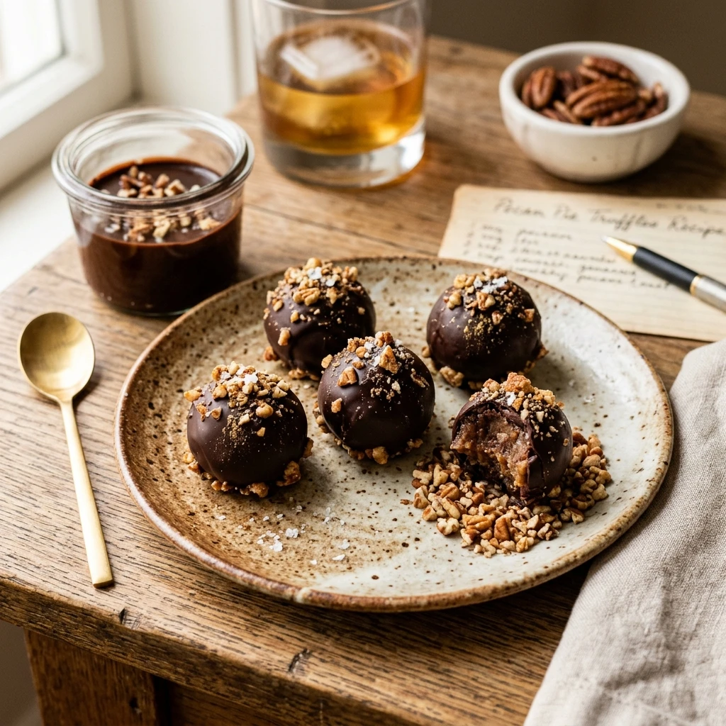 Pecan Pie Truffles Recipe