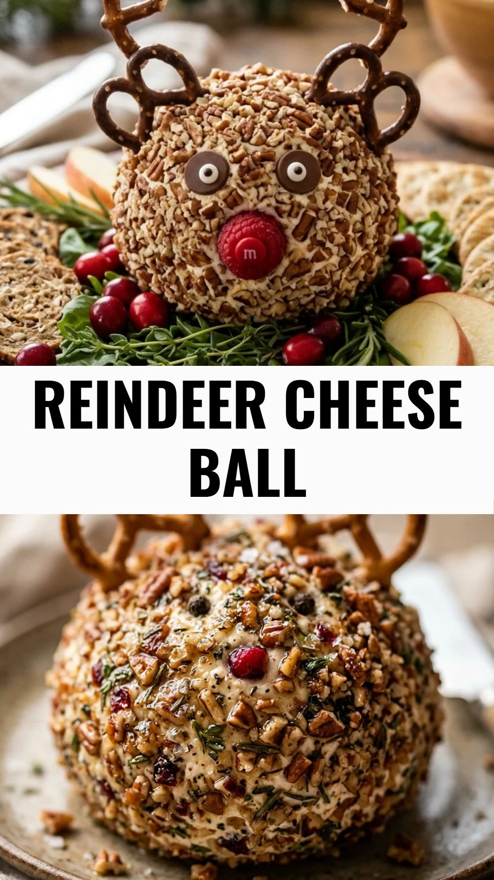 Reindeer Cheese Ball