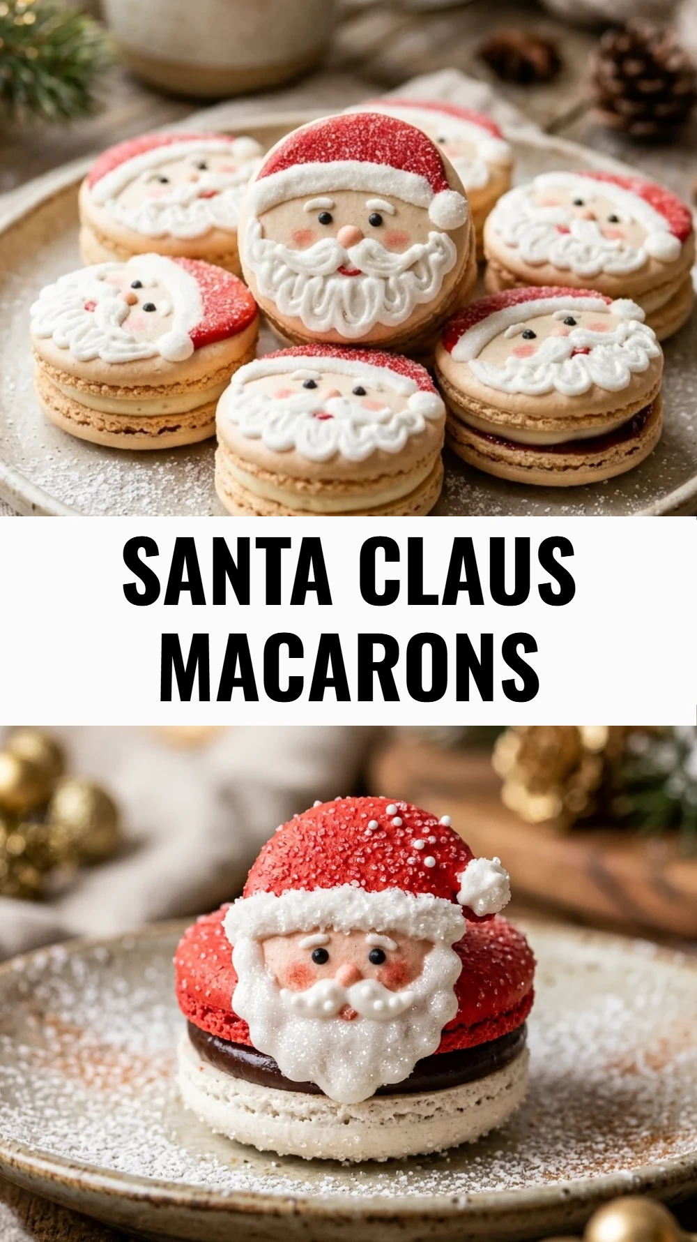 Santa Claus Macarons