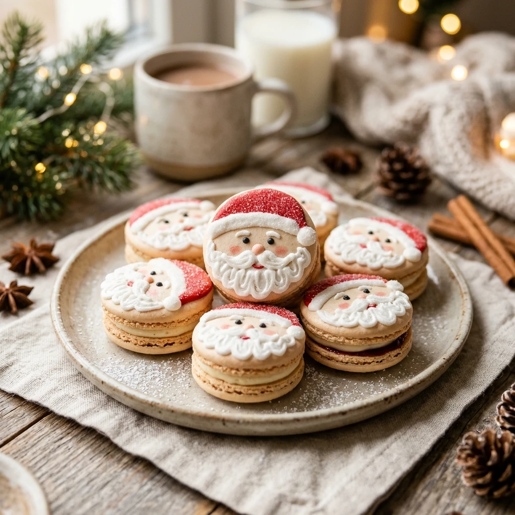 Santa Claus Macarons