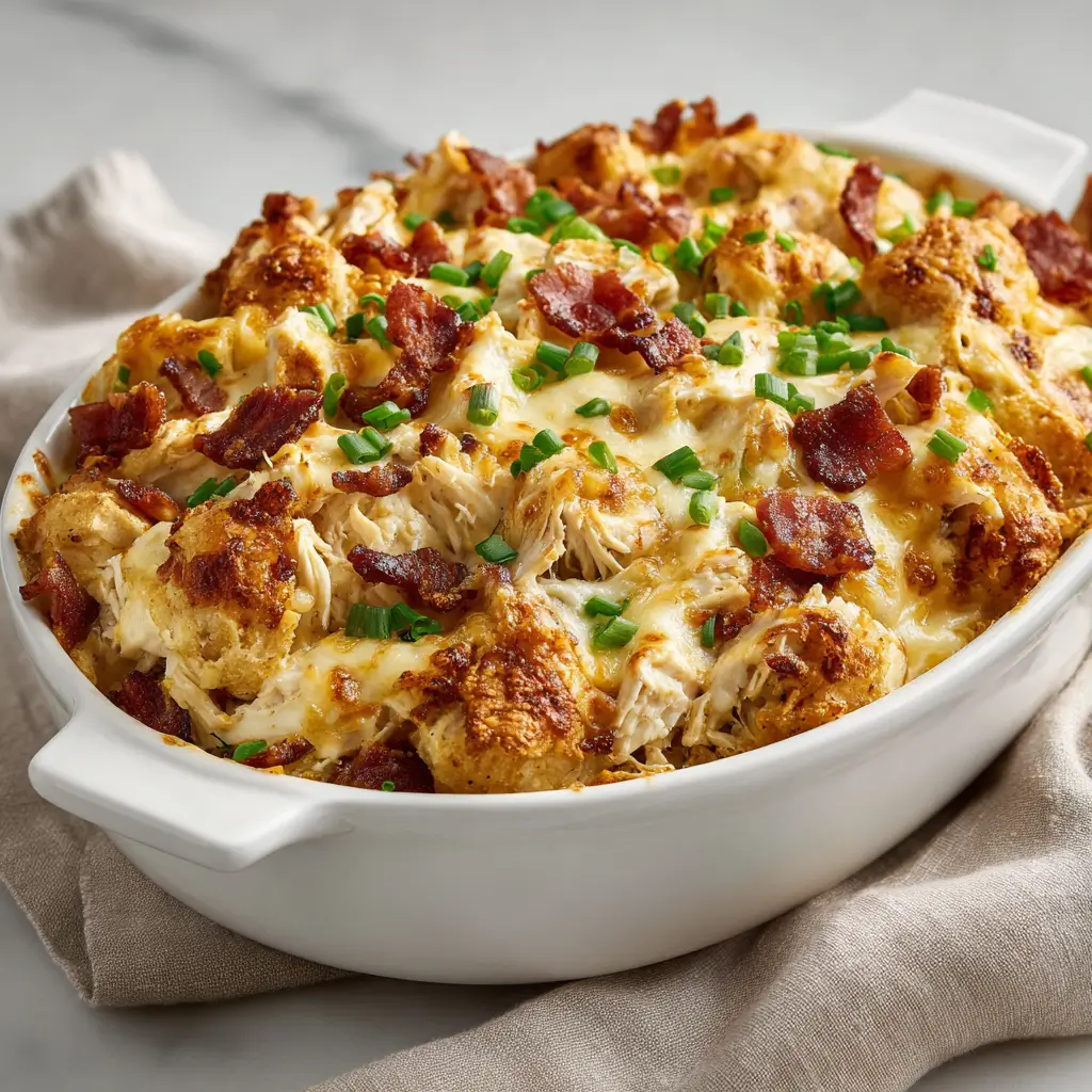 Classic Crack Chicken Casserole