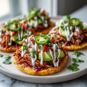 Bbq Chicken Tostadas