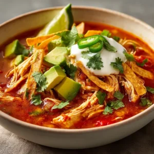 Classic Chicken Tortilla Soup