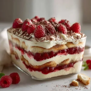 Fresh Raspberry Tiramisu Recipe
