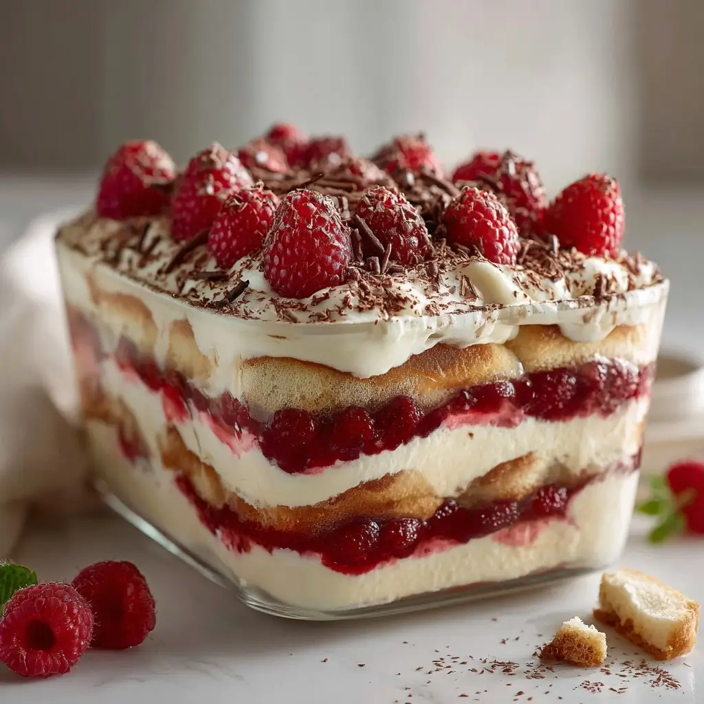 Fresh Raspberry Tiramisu Recipe