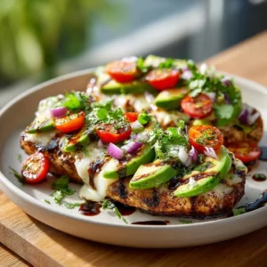 Grilled California Avocado Chicken