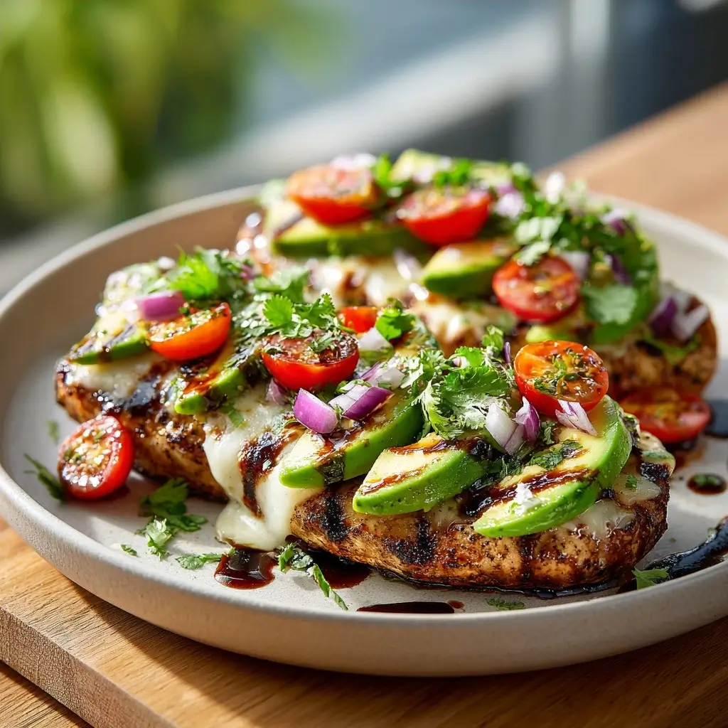 Grilled California Avocado Chicken