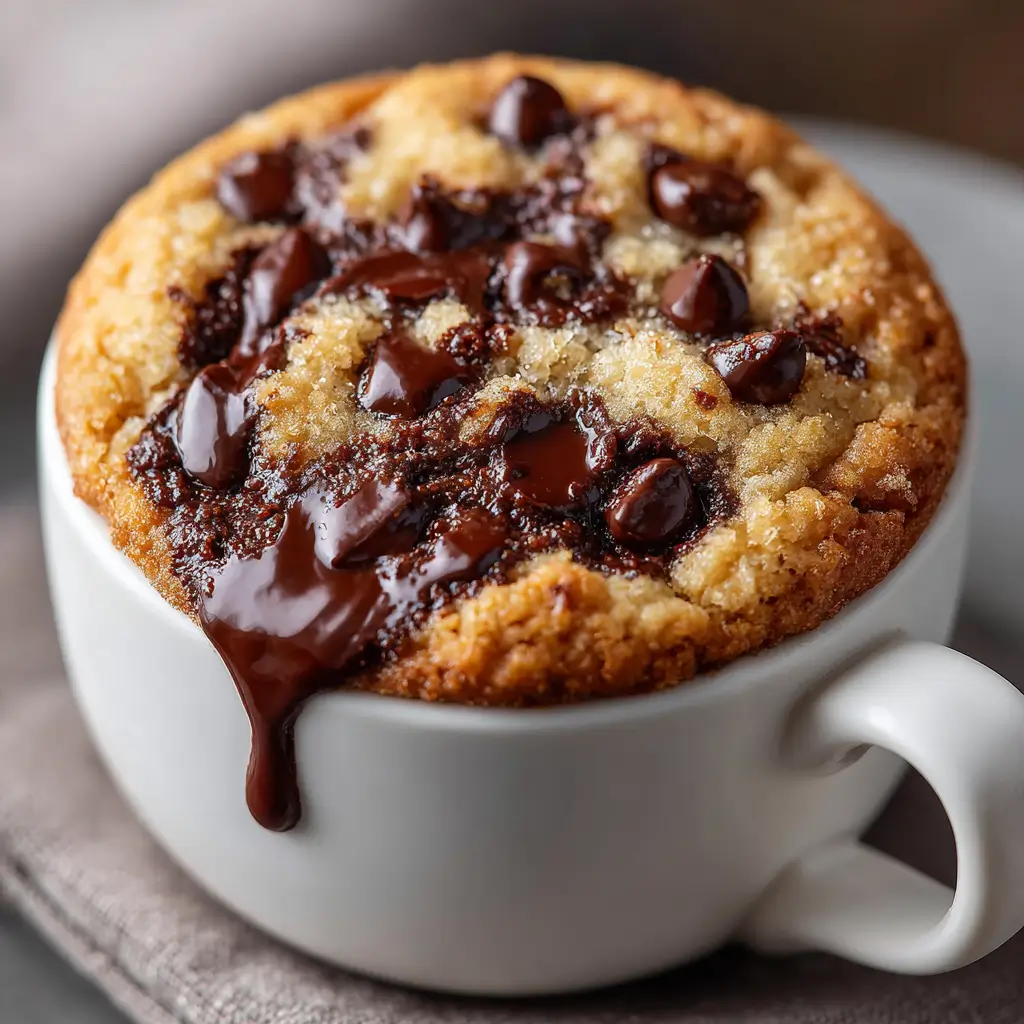 Microwave Chocolate Chip Mug Cookie Recipe