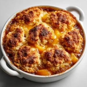 Southern Peach Cobbler