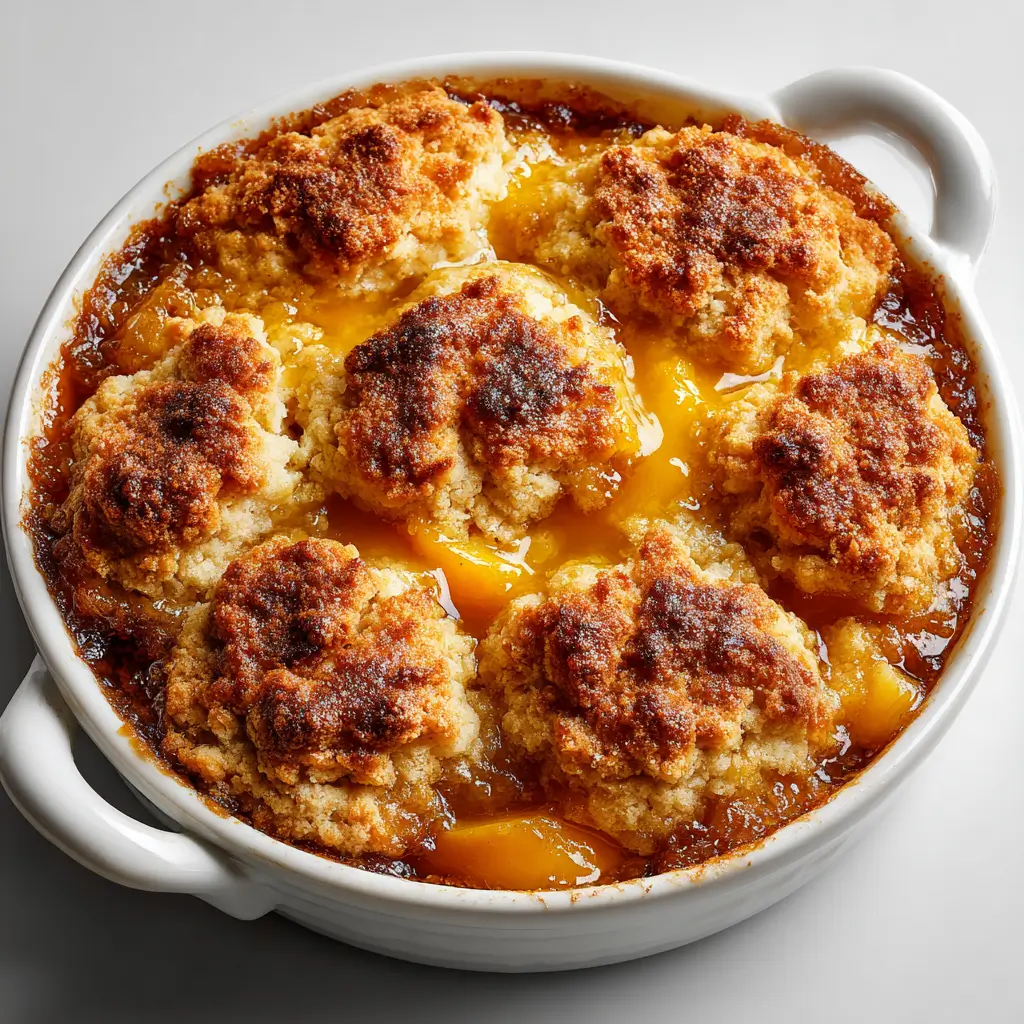 Southern Peach Cobbler