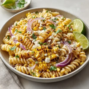 The Best Street Corn Pasta Salad