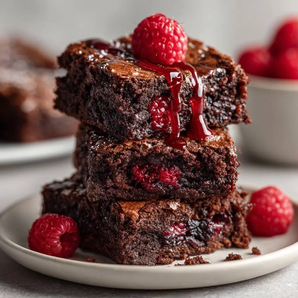 Best Raspberry Swirl Brownies Recipe