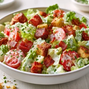 Crispy Blt Chopped Salad Summer Crowd Pleaser