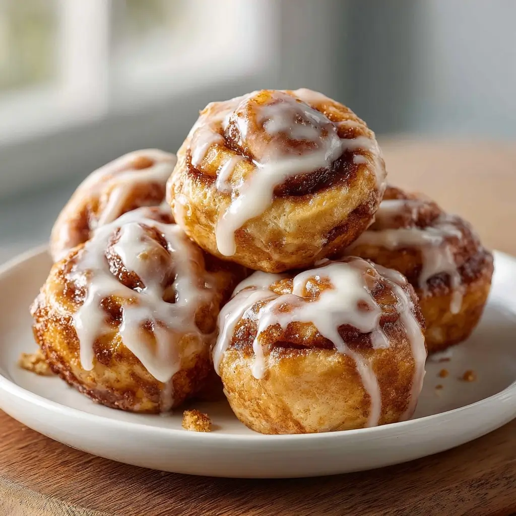 Quick Cinnamon Roll Bites