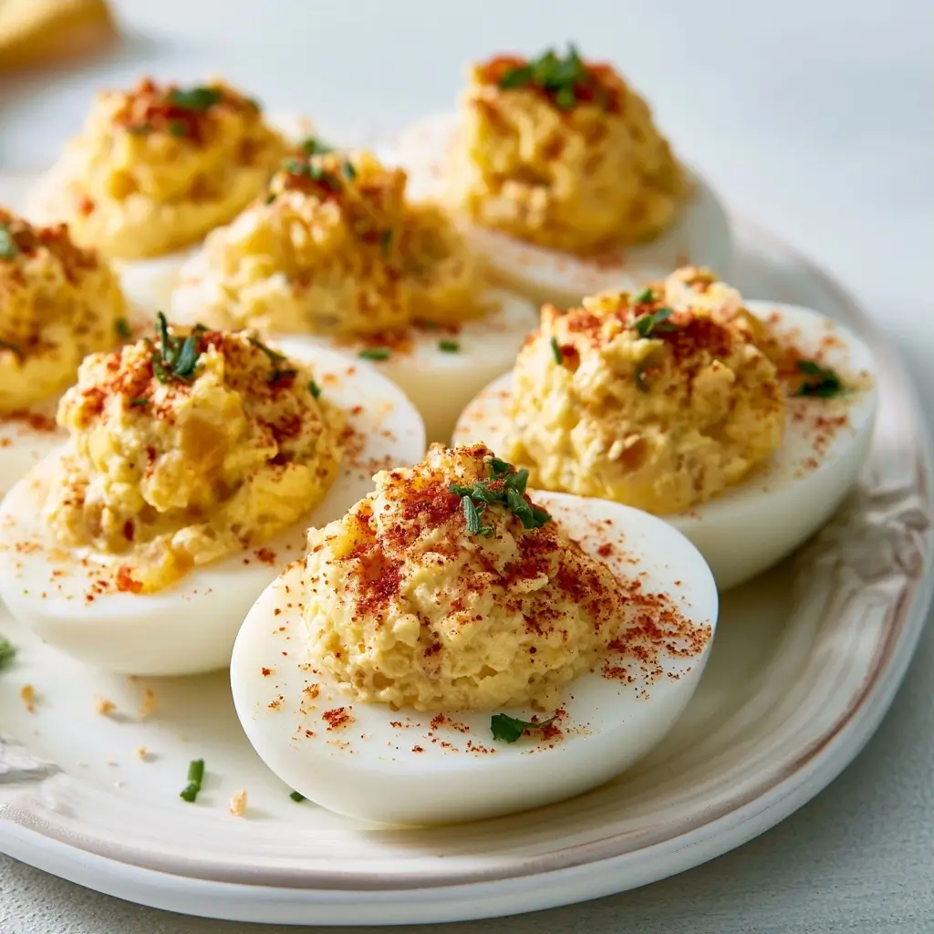 Classic Southern Deviled Eggs With Sweet Relish Recipe
