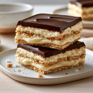 Creamy No Bake Chocolate Eclair Cake For Quick Dessert