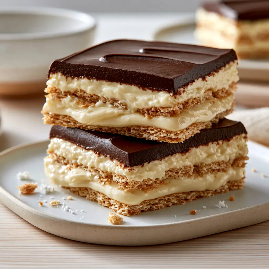 Creamy No Bake Chocolate Eclair Cake For Quick Dessert