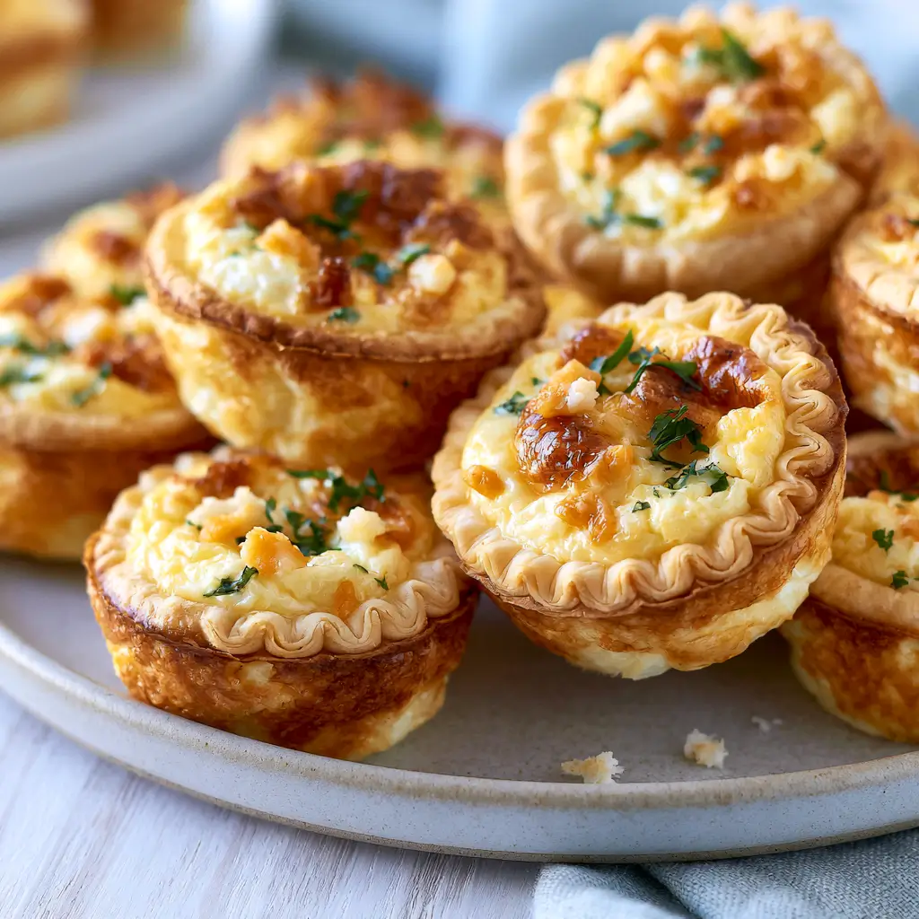 Fluffy Mini Quiche Bites For Easy Brunch Entertaining