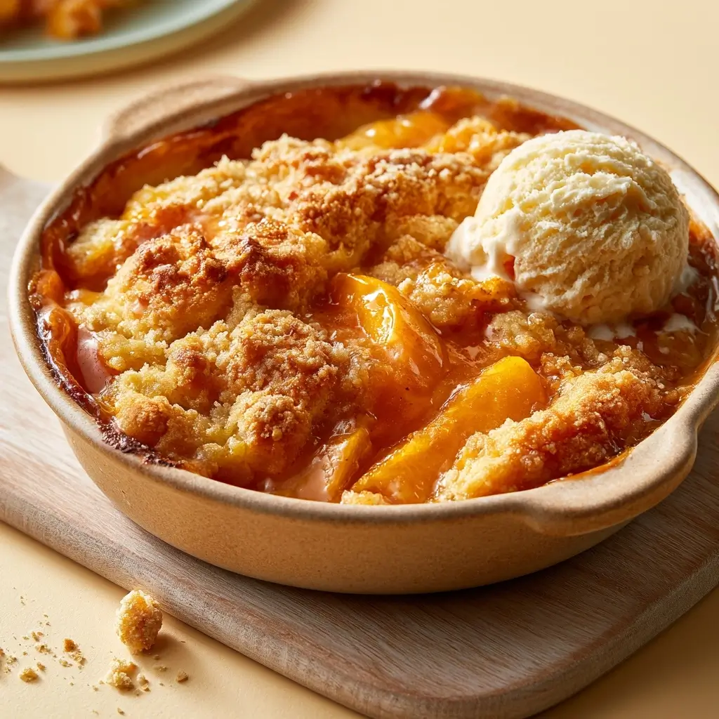 Fresh Peach Cobbler