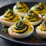 Creepy Deviled Eggs