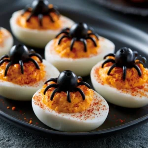 Halloween Deviled Eggs