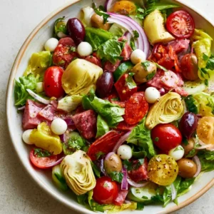 Italian Antipasto Salad For Summer Party Lunch
