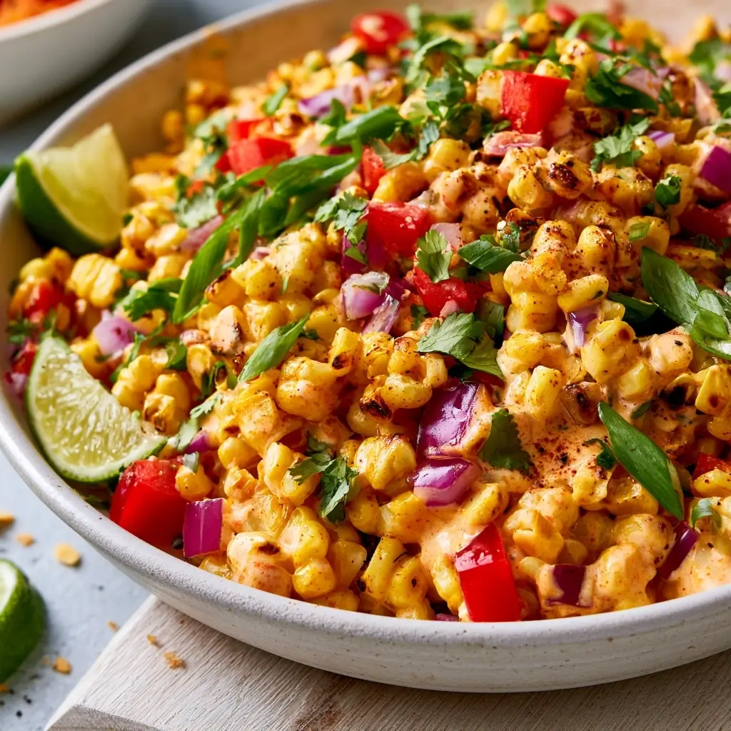 Zesty Chipotle Corn Salad For Easy Summer Side Dish