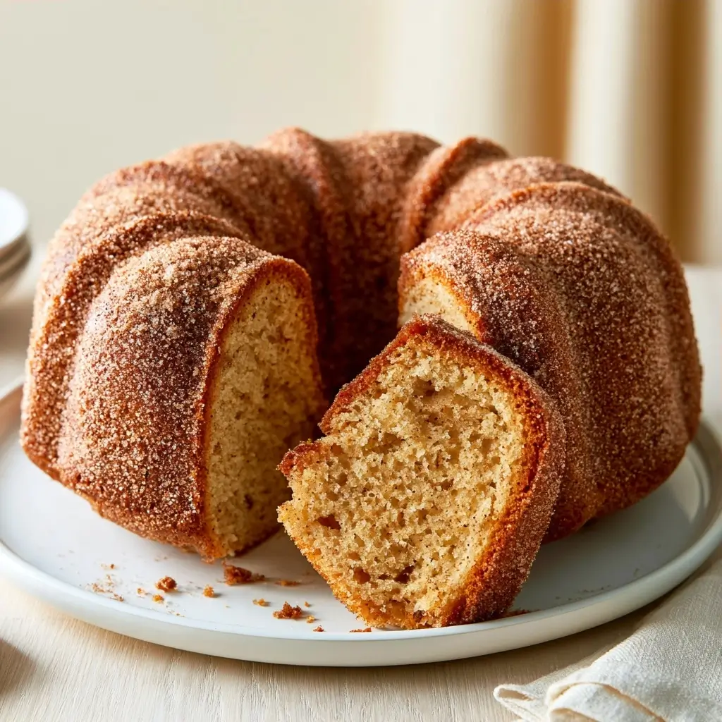 Apple Cider Doughnut Cake
