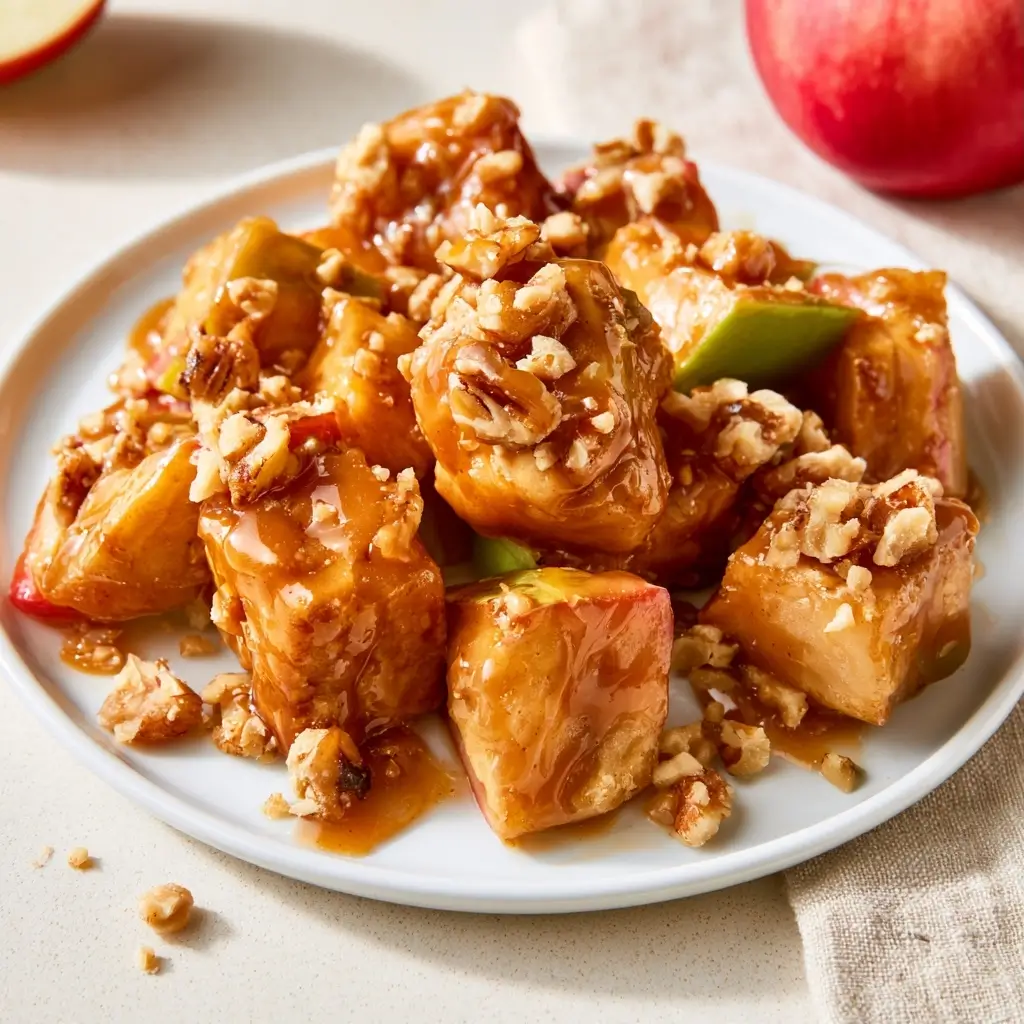 Caramel Apple Bites