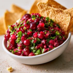 Cranberry Salsa | Thanksgiving Appetizer
