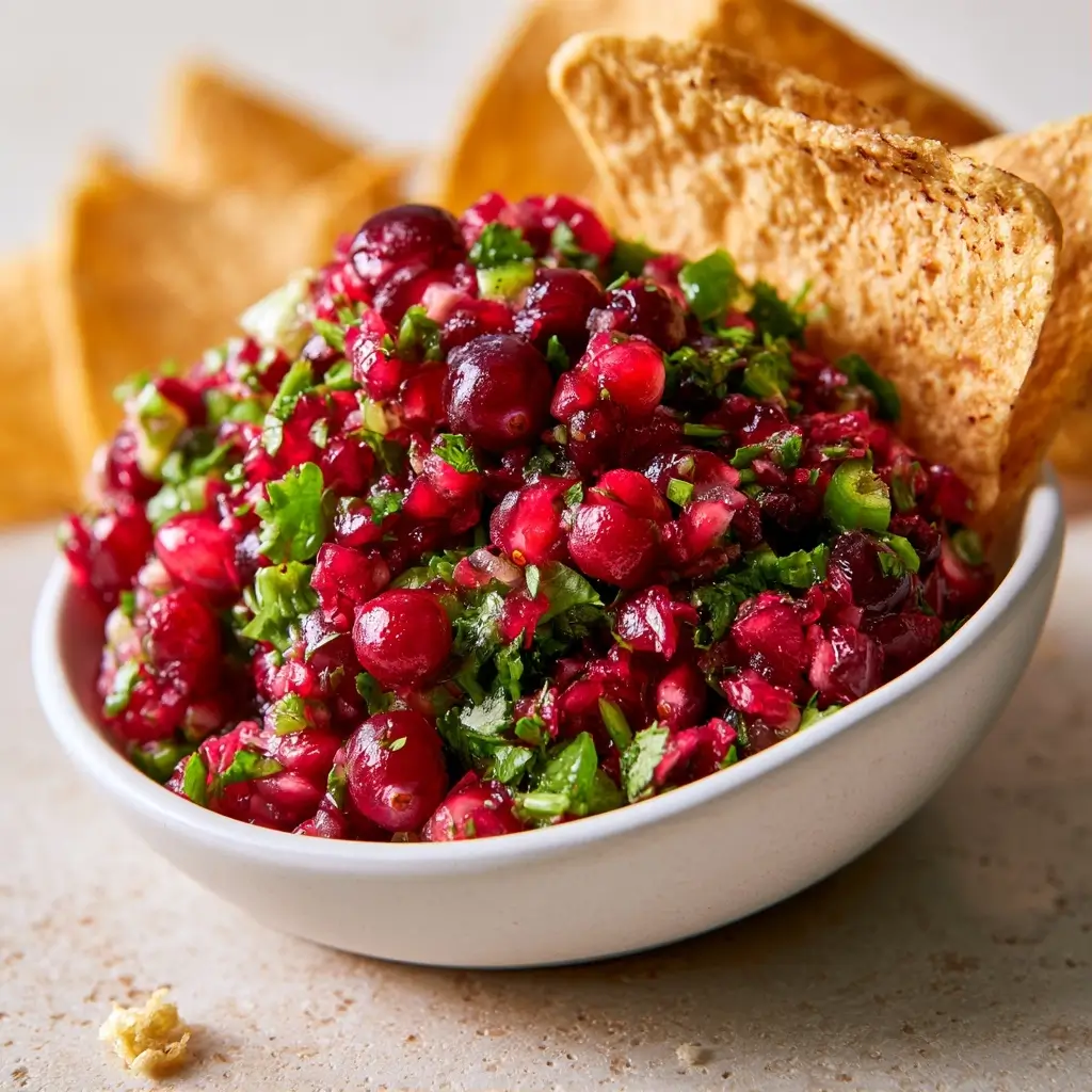 Cranberry Salsa | Thanksgiving Appetizer