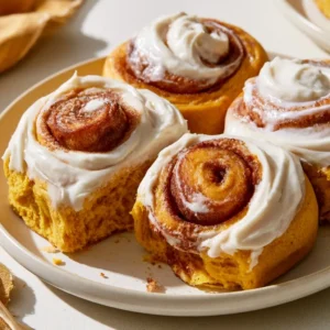 Pumpkin Cinnamon Rolls