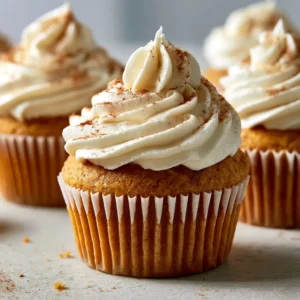 Pumpkin Pie Cupcakes