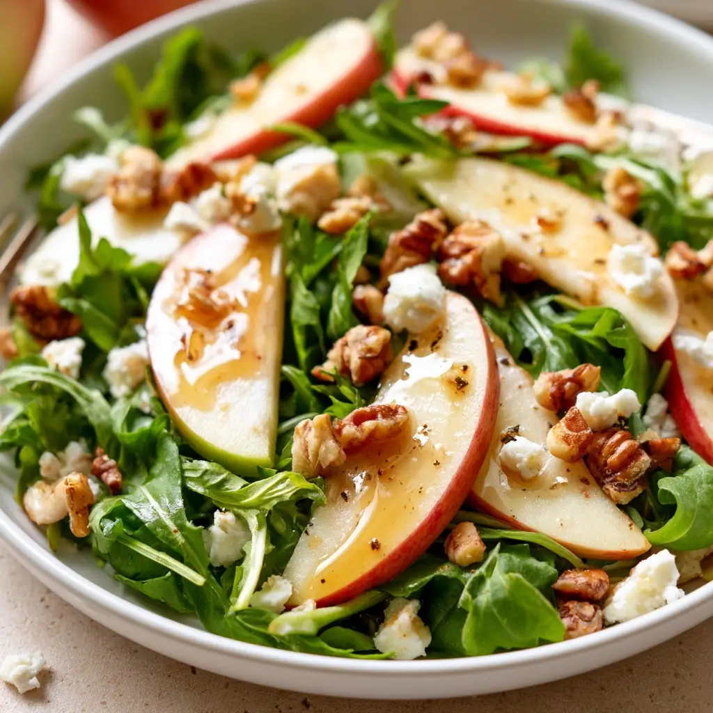 Simple Apple Arugula Salad Recipe | Fall & Thanksgiving Salad