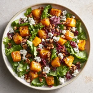 Thanksgiving Salad With Butternut Squash