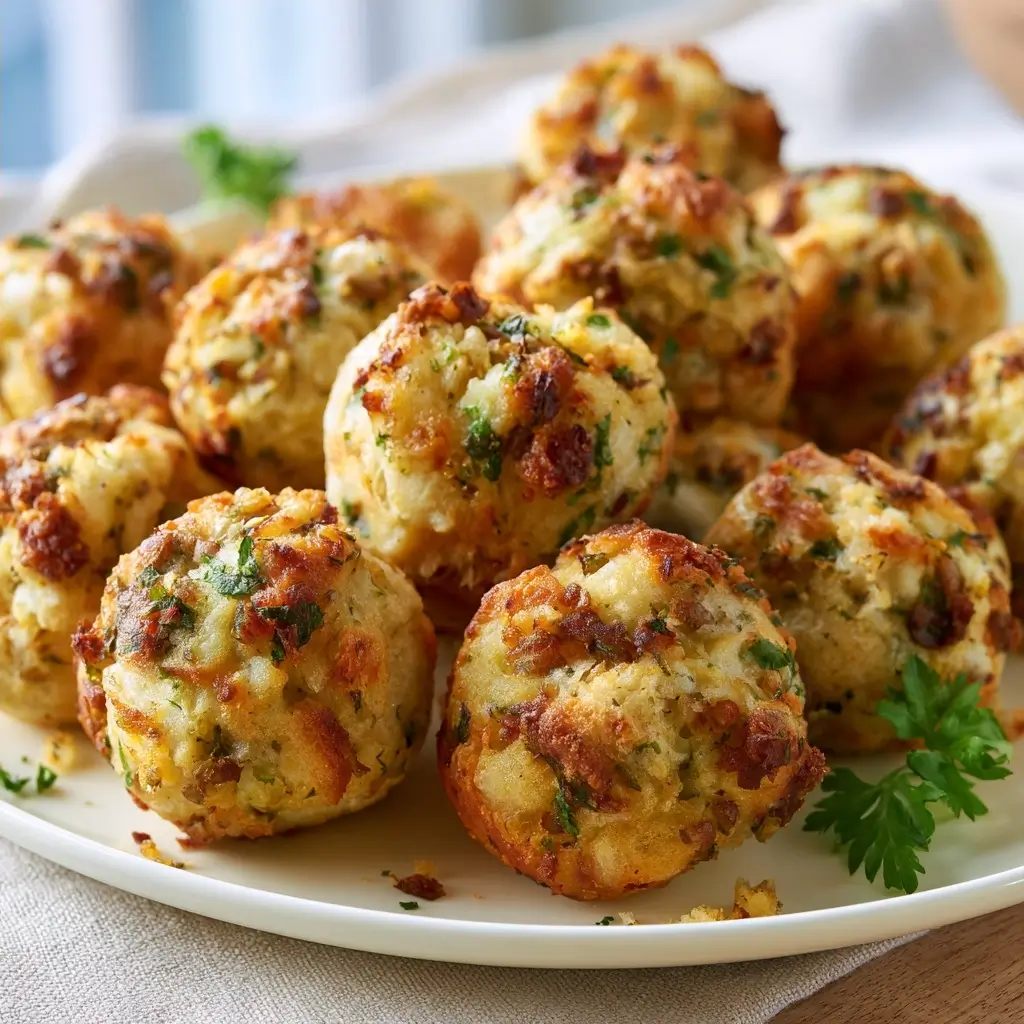 Thanksgiving Stuffing Balls