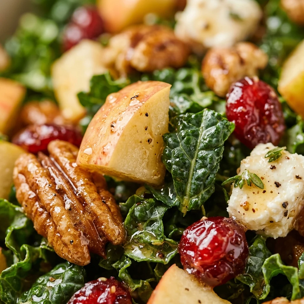 Chopped Autumn Salad with Apple Cider Dressing