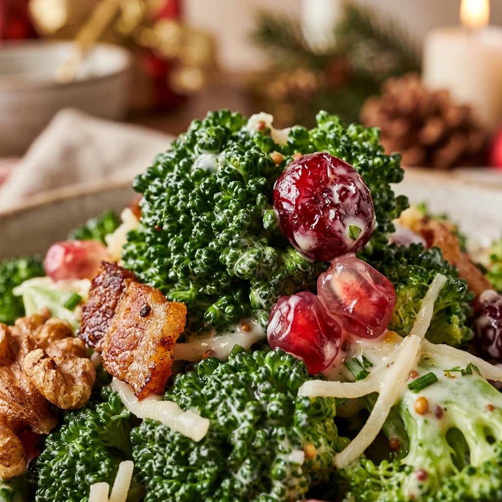 Christmas Broccoli Salad