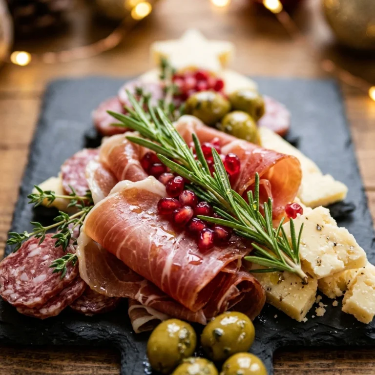 Christmas Tree Shaped Charcuterie