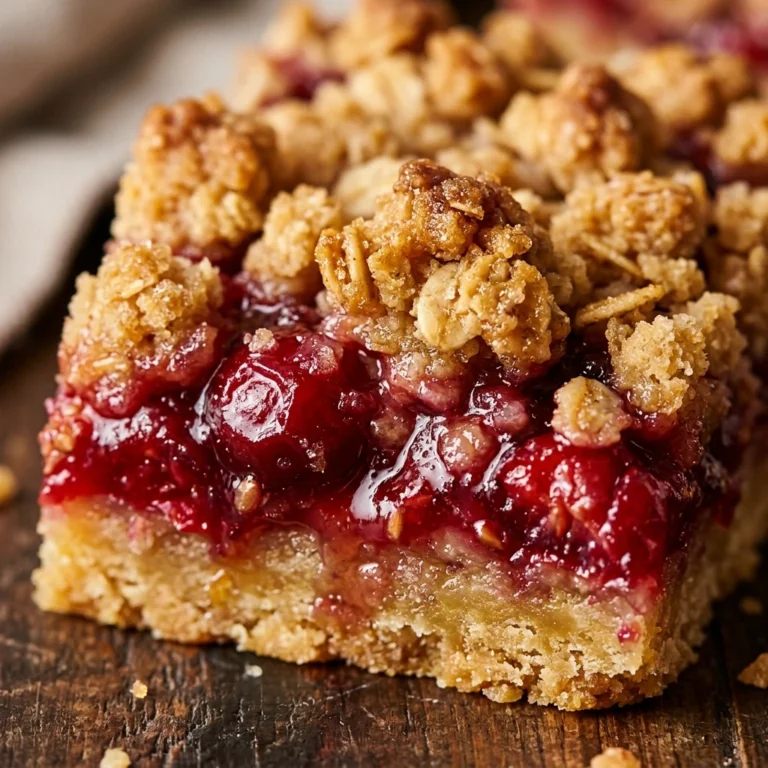 Cranberry Crumble Bars