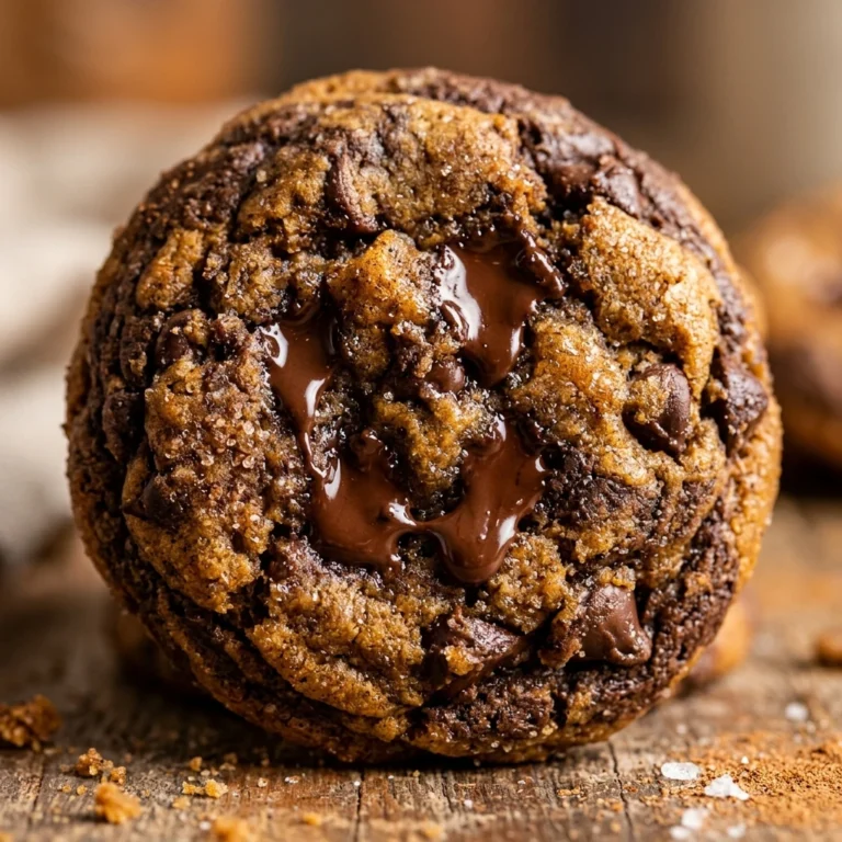 Fall Harvest Marble Chocolate Chip Cookies