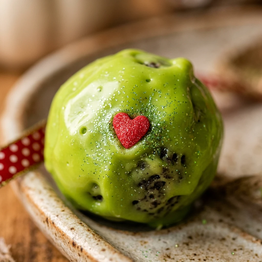 Grinch Oreo Balls