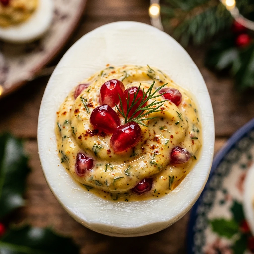 Holiday Deviled Eggs
