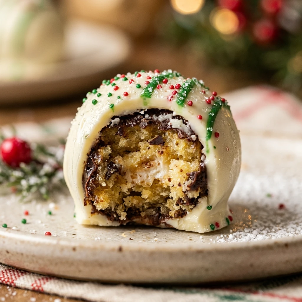 Little Debbie Christmas Tree Cake Truffles