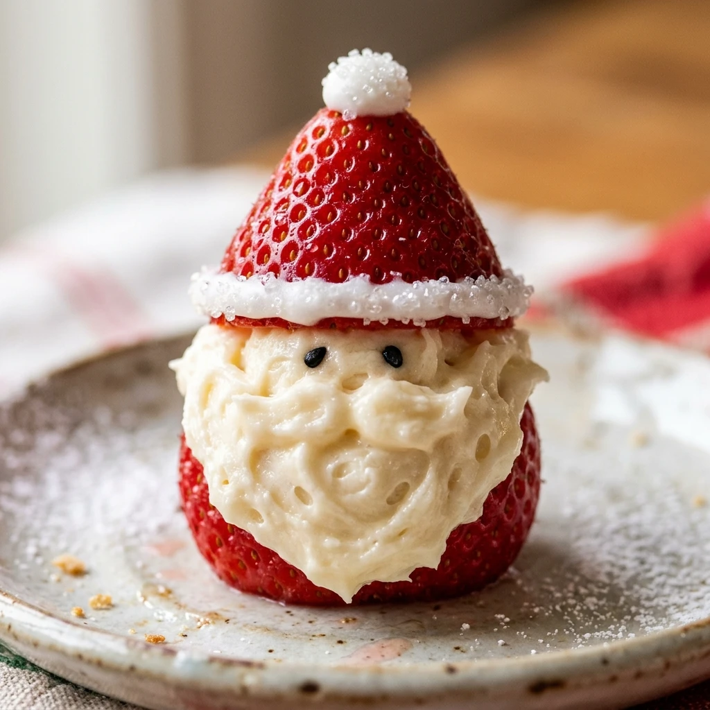 Strawberry Santa Treats